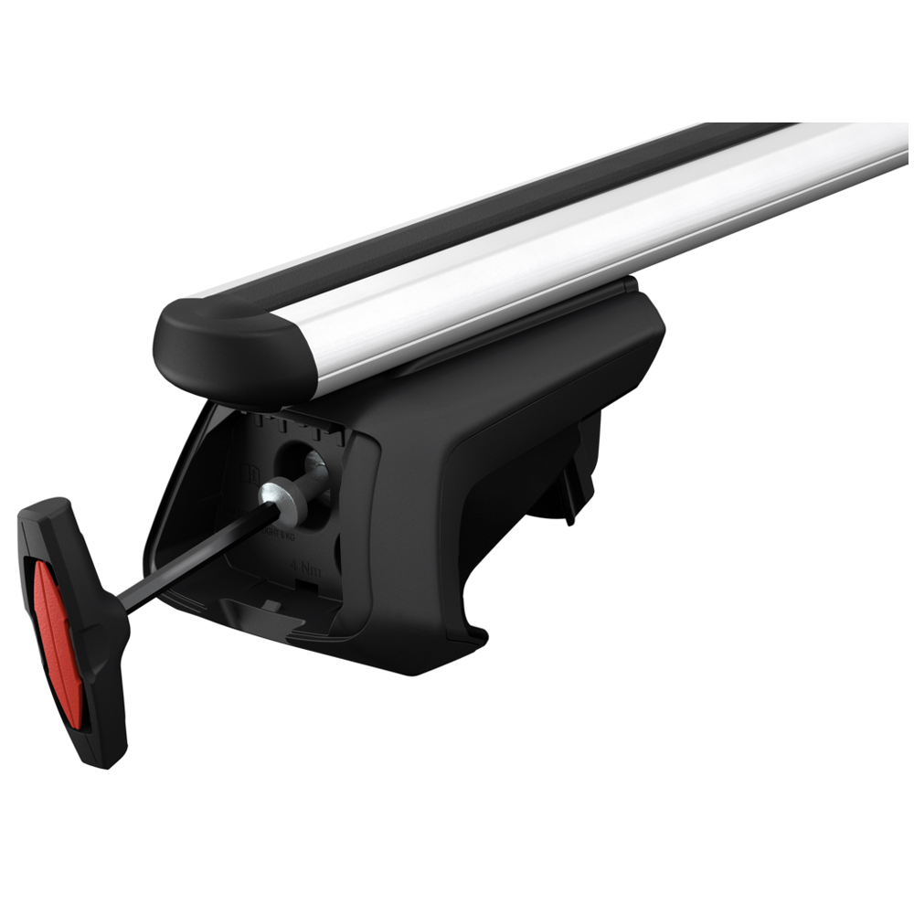 Option H - THULE Roof Rack For CHRYSLER 300C 5-Door Estate 2004-2010 With Roof Railing (SmartRack XT)