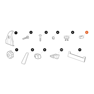 THULE 9531 Bolt 18 mm (30649)