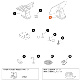 THULE DockGlide DockGlide Assembly (52829)