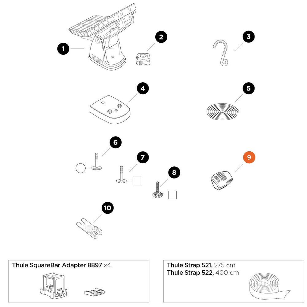 THULE DockGrip Buckle Protector (34345)