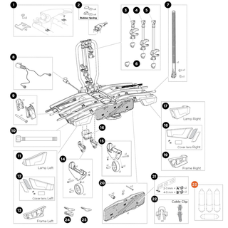 THULE EasyFold XT Bulb-set hybrid (55660)