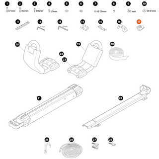 THULE Hullavator Pro Buckle Protector (34345)