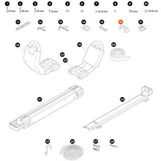 THULE Hullavator Pro Mount Cover (52645)