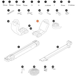 THULE Hullavator Pro Pad 6" (56478)