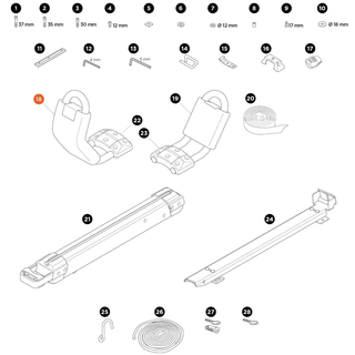 THULE Hullavator Pro Pad 9" (56454)