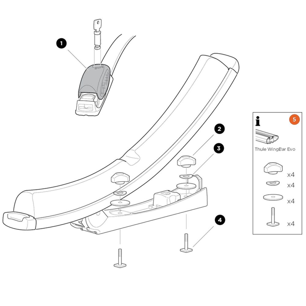 THULE K-Guard Parts bag (54145)