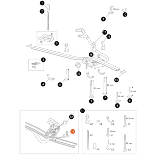 THULE ProRide 591 T-Screw (52543)
