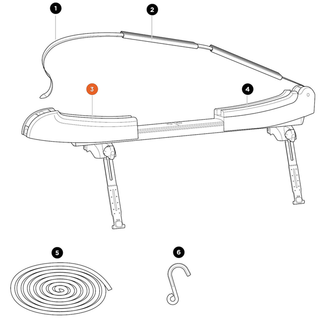 THULE SUP Taxi XT Base Pad Left (54138)