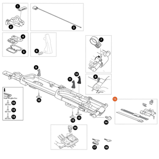 THULE UpRide Wheel holder front (55696)
