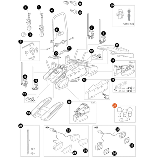 THULE VeloCompact Bulb-set midipoint V (55657)