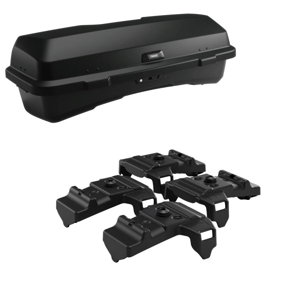 Thule Santu Tow Bar Cargo Carrier plus Thule EasyFold XT Mounting Kit