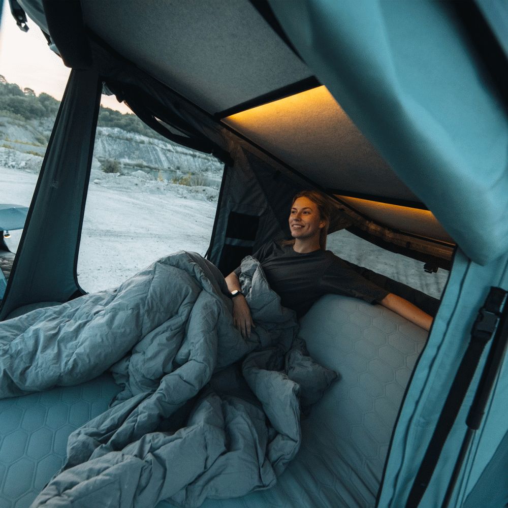 Thule Widesky 2 x Person Hardshell Rooftop Tent - Dark Slate