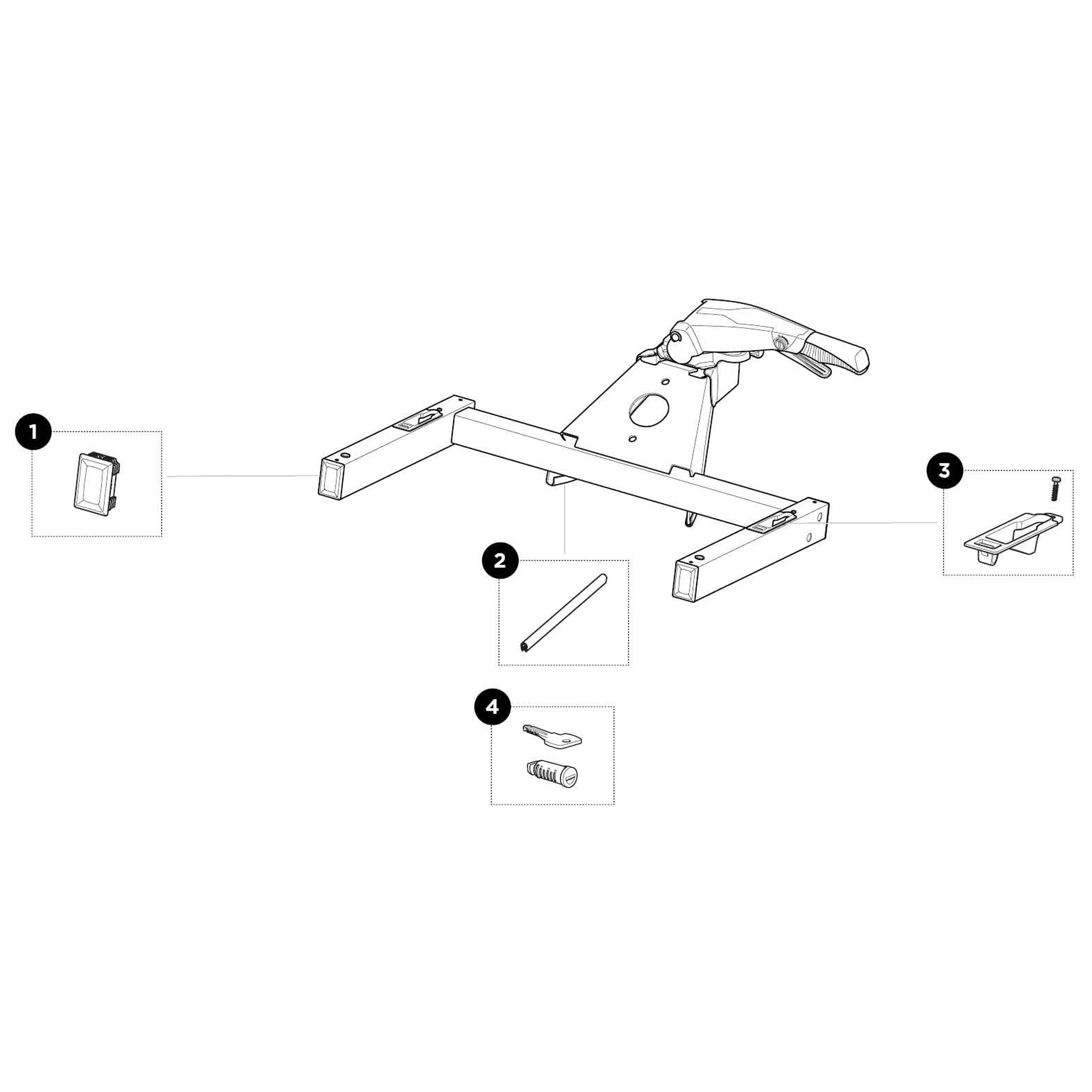 Thule Arcos Platform Spare Parts
