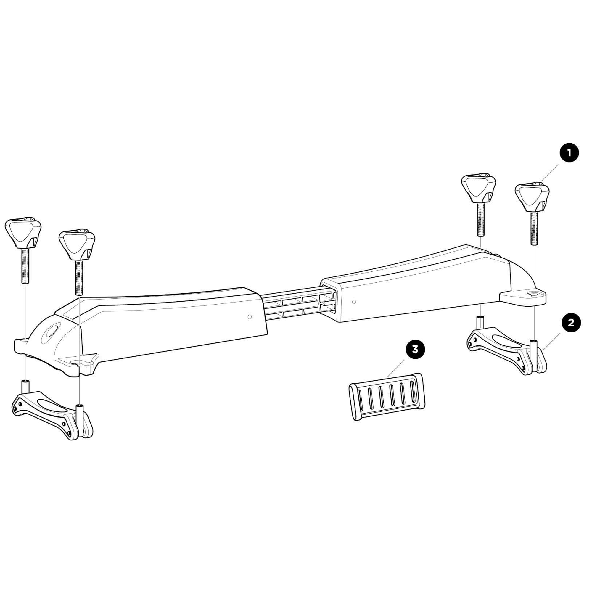 Thule Board Shuttle Spare Parts