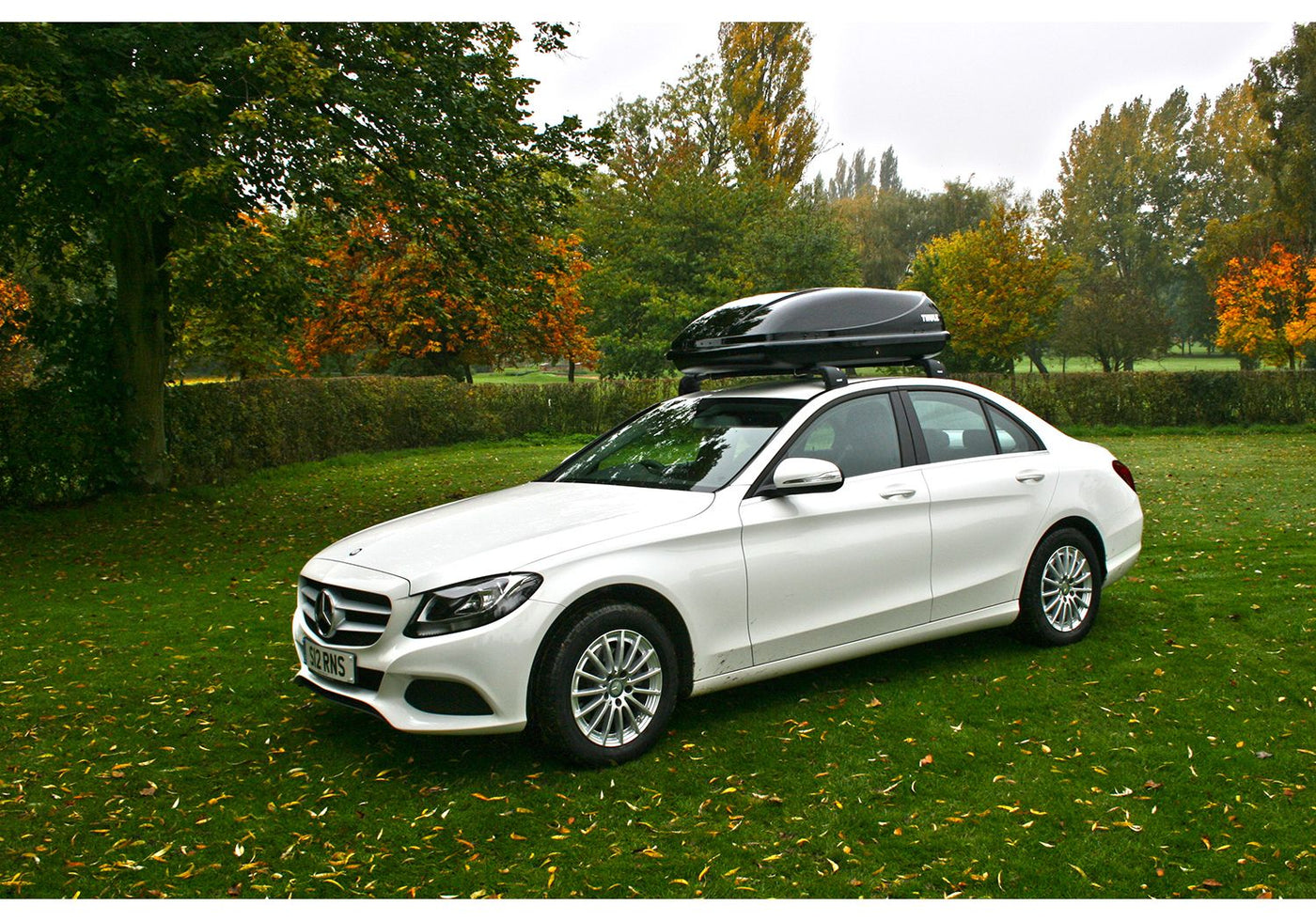 Towbar bike rack fitted to a car