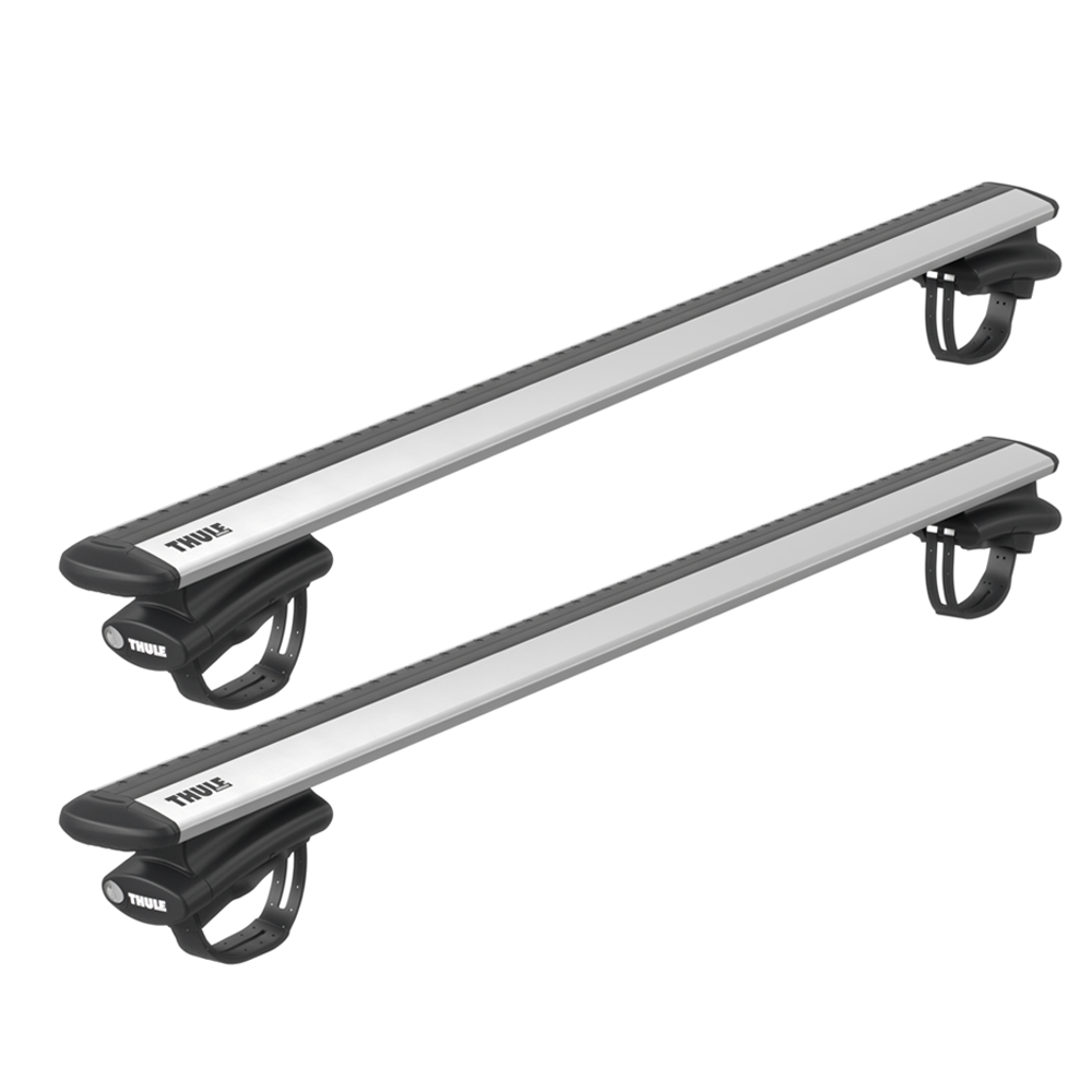 Thule WingBar Evo Pair on Foot Pack