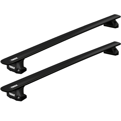 THULE Roof Rack For LAND ROVER Discovery Mk III 5-Door SUV 2004-2009 With T-Profile (WINGBAR EVO BLACK)