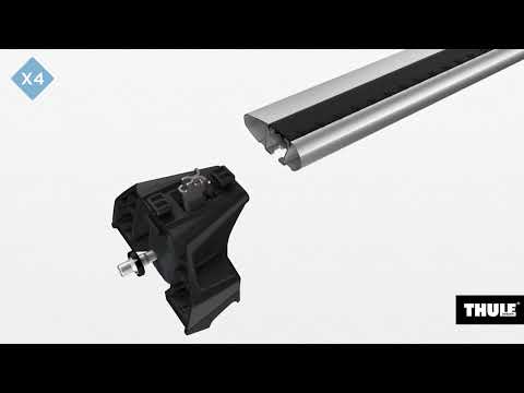 Thule 7106 foot pack installation tutorial