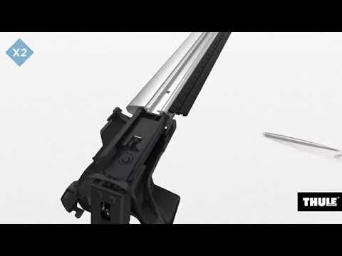 Thule 7205 foot pack installation tutorial