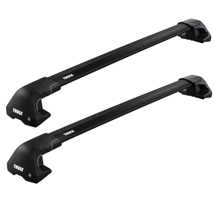 THULE Roof Rack For HYUNDAI i10 5-Door Hatchback 2020- With Normal Roof (WINGBAR EDGE BLACK)
