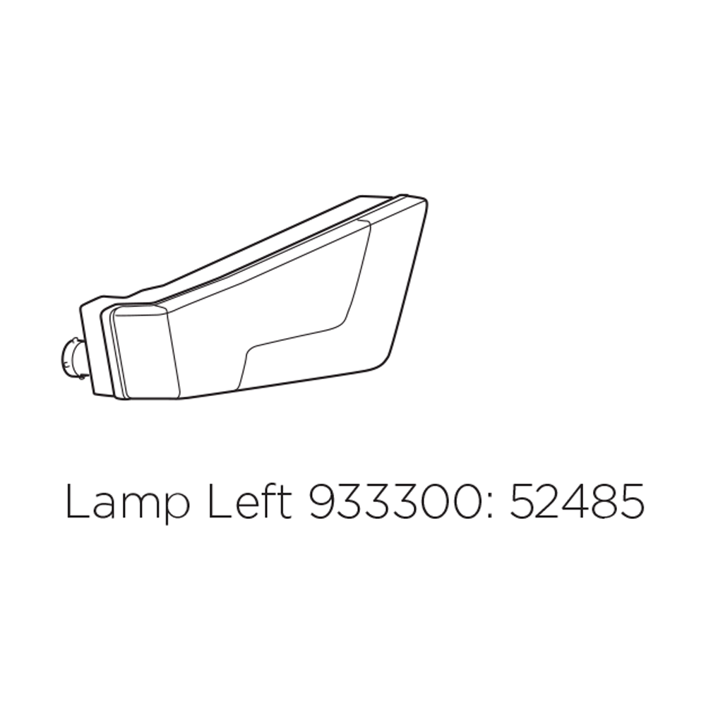 THULE EasyFold 933 Lamp Left EF 931 (52485)
