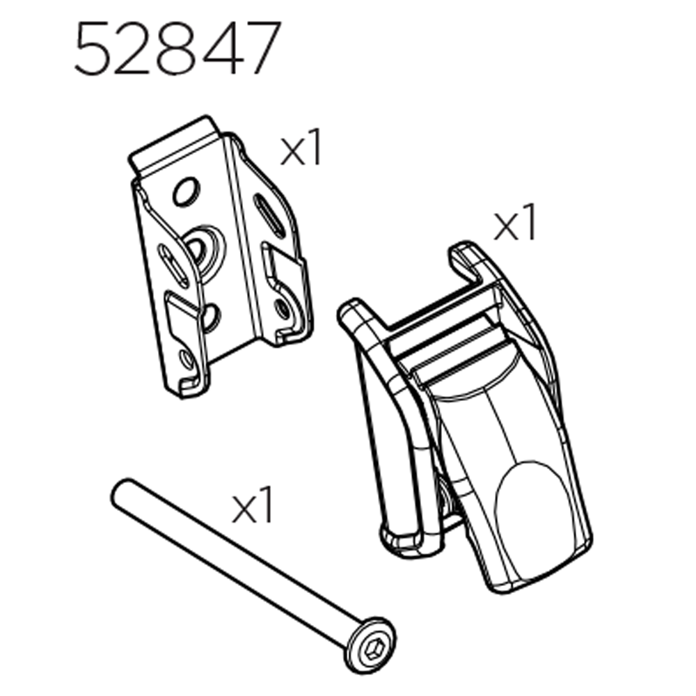 THULE EasyFold 933 Pump Buckle Kit (52847)