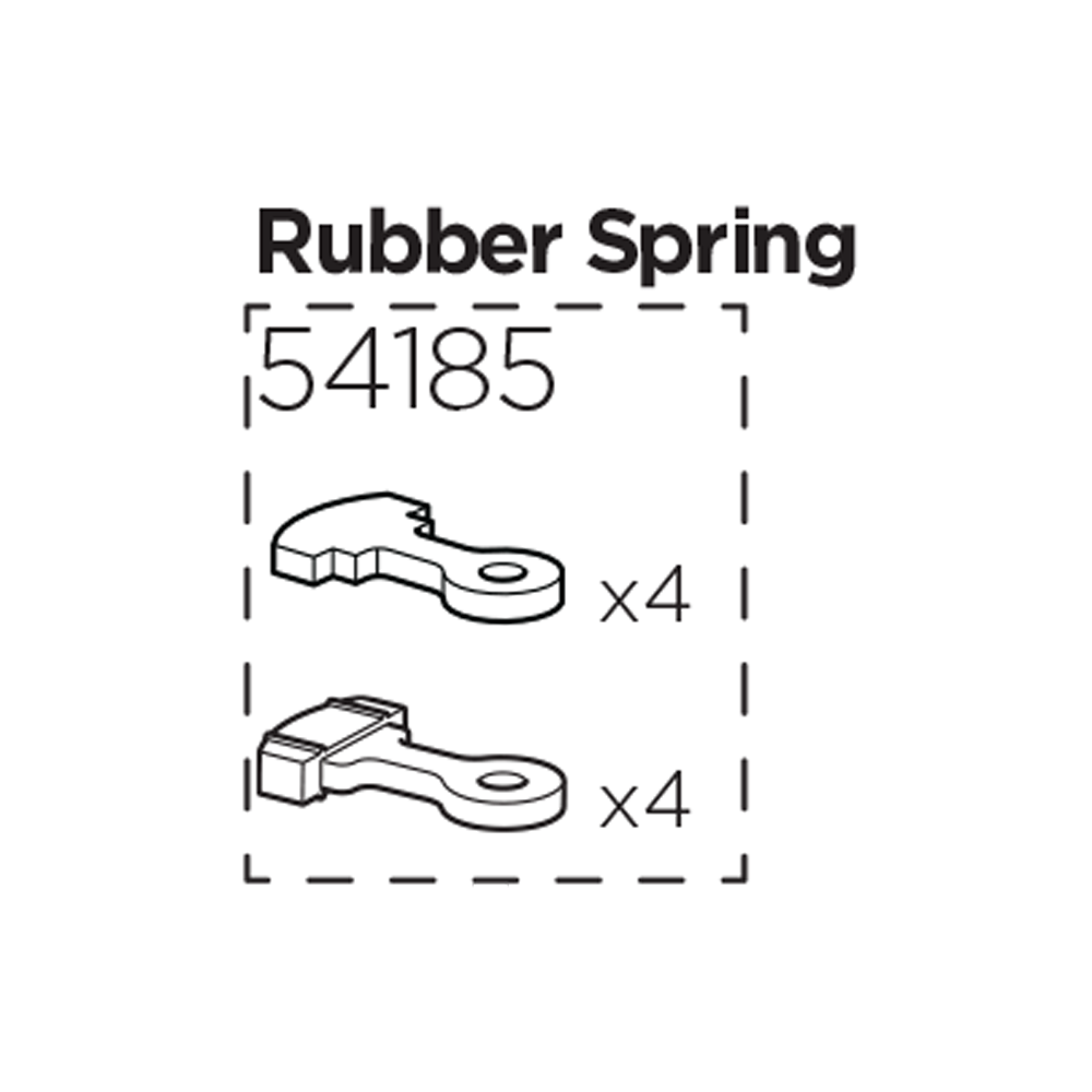 THULE EasyFold 933 Rubber Spring Kit (54185)
