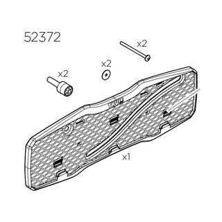 THULE EasyFold 934 Number Plate Holder Kit (52372)
