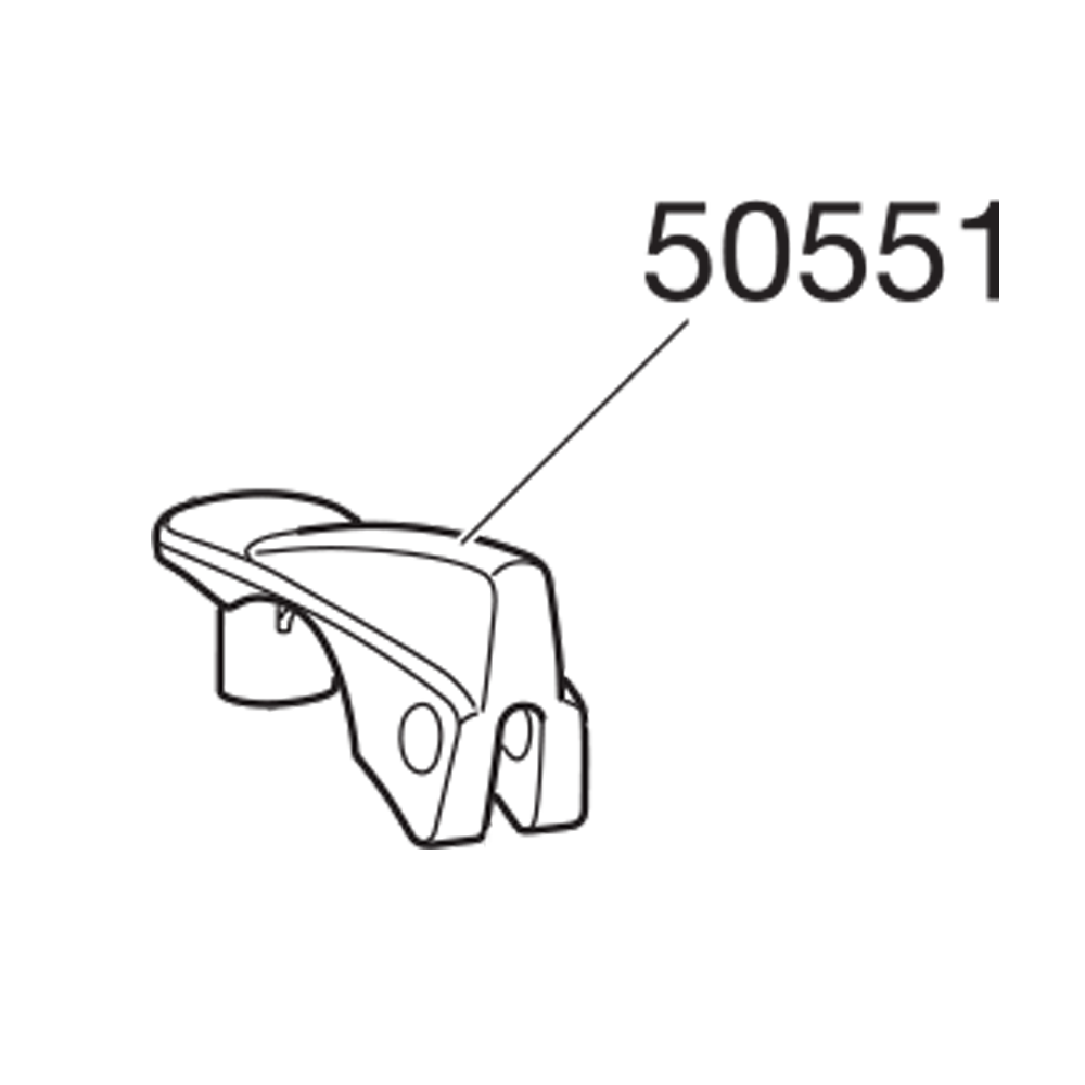 THULE FreeRide 532 Rear Plate Lever (50551)