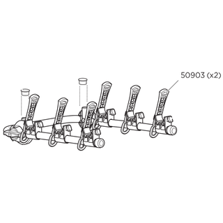 THULE HangOn 972 Cradlestrap 2 pcs (50903)