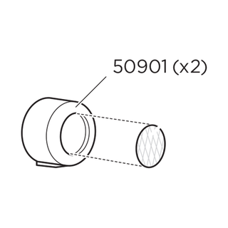 THULE HangOn 972 Endcap 2 pcs RMS (50901)