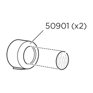THULE HangOn 974 Endcap 2 pcs RMS (50901)