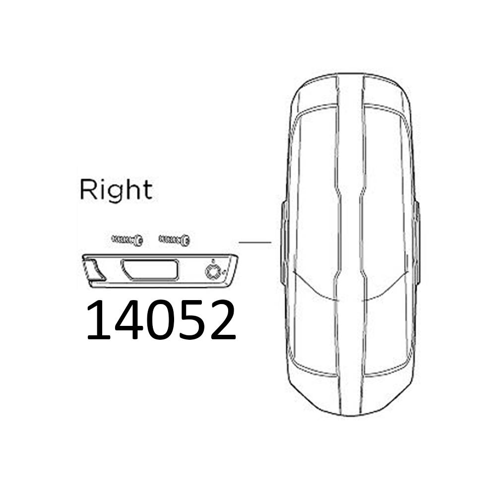 THULE Motion XT Cover Locking Cylinder Right (14052)