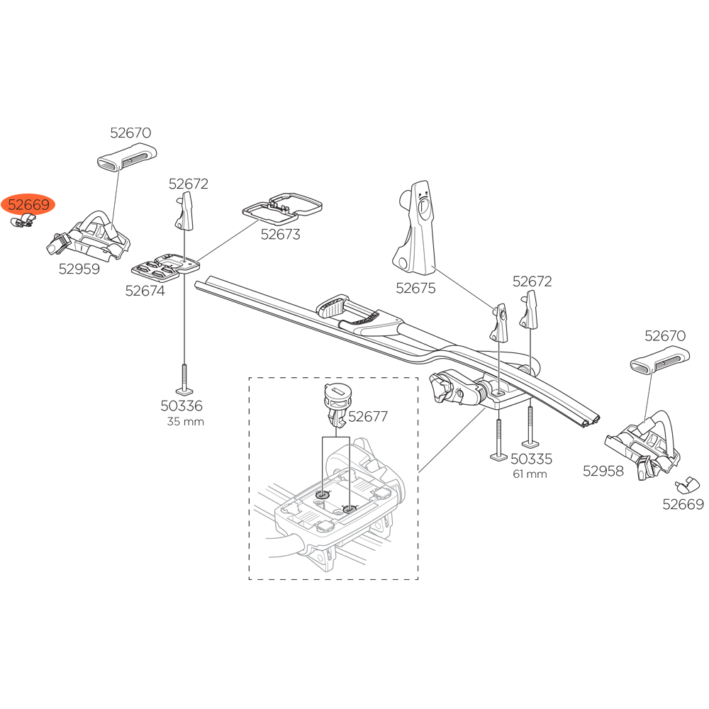 Thule Spare Parts