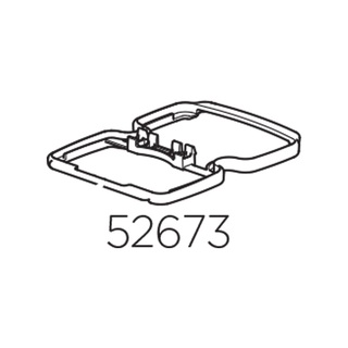 THULE ProRide 598 Rear Mounting Plate Protector (52673)