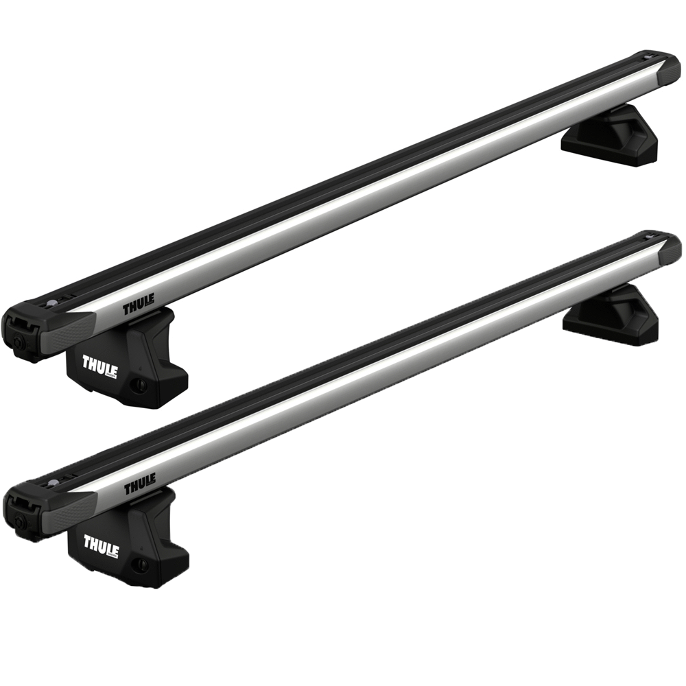 THULE Roof Rack For VOLKSWAGEN Transporter (T6) 4-Door Double Cab 2015- With Fixed Points (SLIDEBAR)