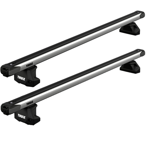Option F - THULE Roof Rack For VOLKSWAGEN Touareg 5-Door SUV 2002-2009 With T-Profile (SLIDEBAR)