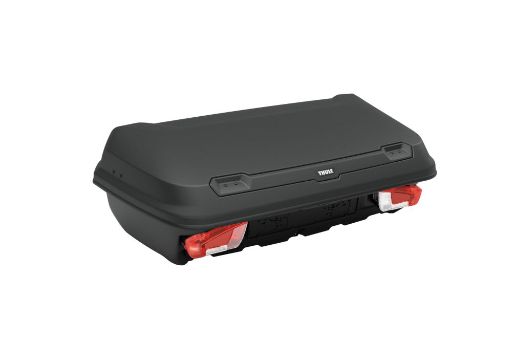 Thule Arcos M Rear-Mounted Cargo Box 906102 Angle View