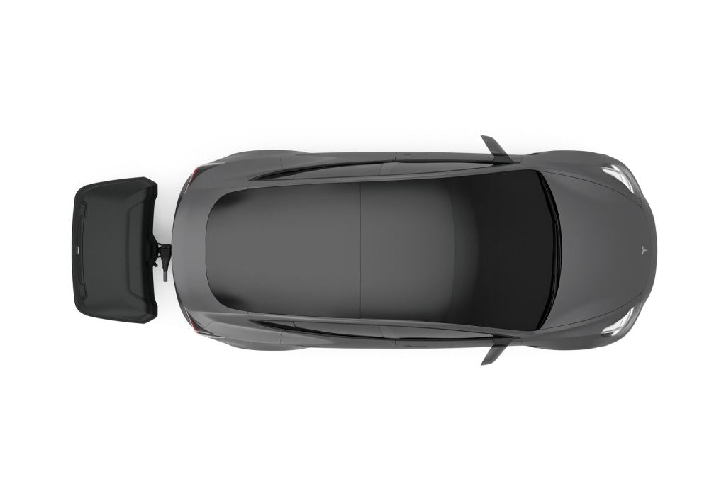Thule Arcos M Rear-Mounted Cargo Box 906102 Birds Eye View
