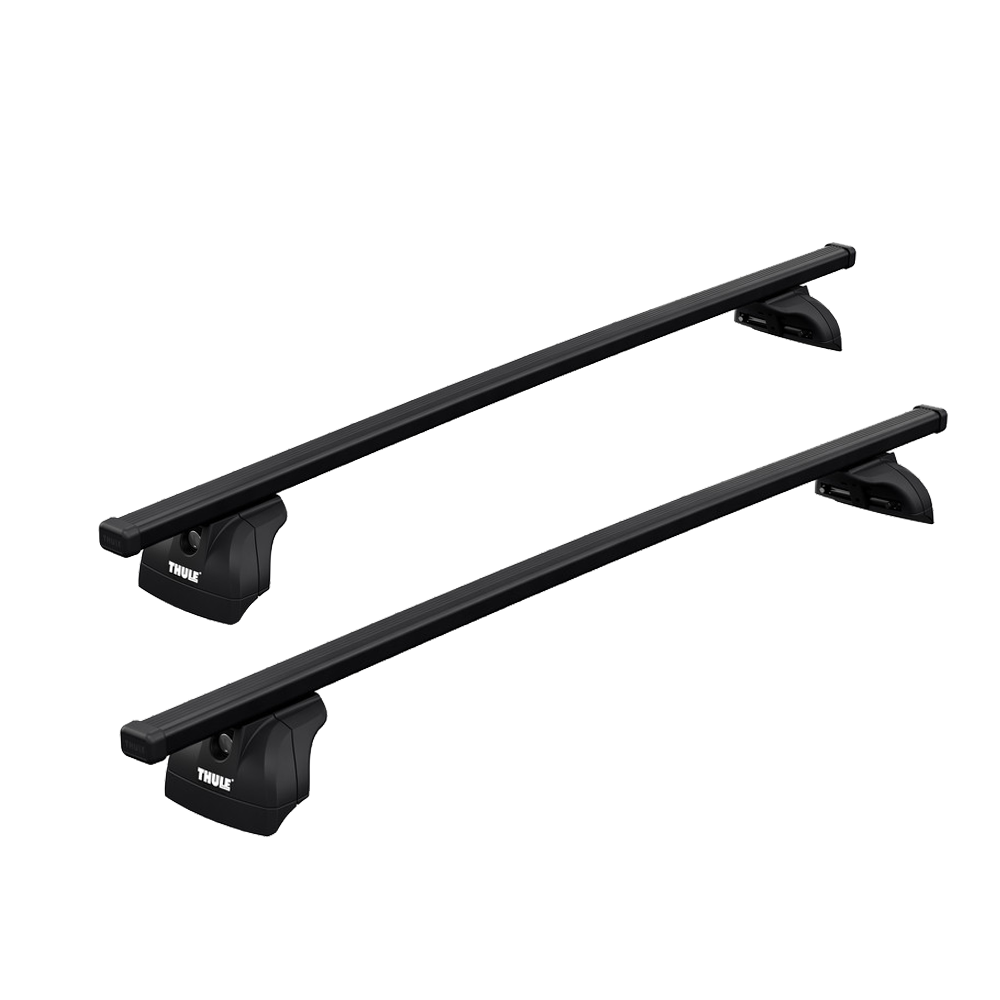 THULE Roof Rack For SEAT Leon X-Perience 5-Door Estate 2015- with Flush Rails (SQUAREBAR)