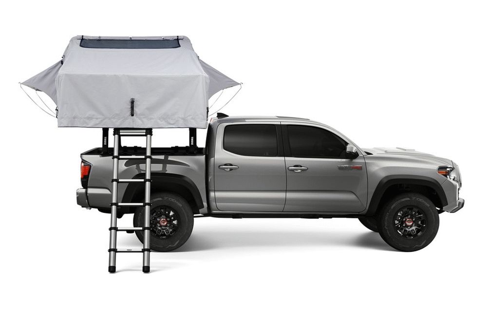 Thule Tepui Explorer Autana 4 Rooftop Tent Haze Grey Side View