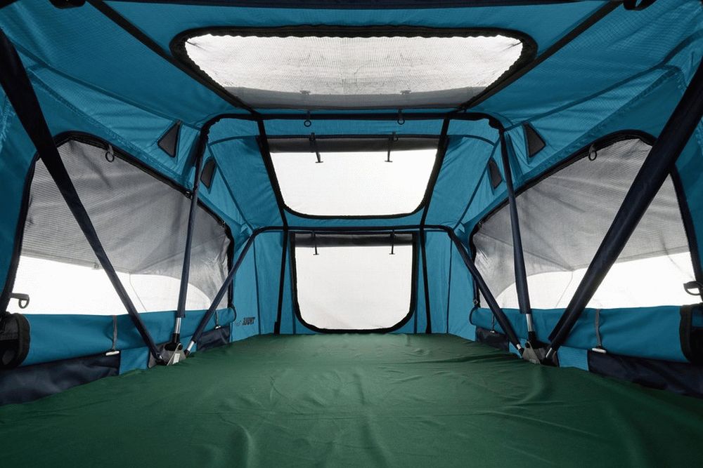 Thule Tepui Explorer Ayer 2 Rooftop Tent Blue Inside Tent