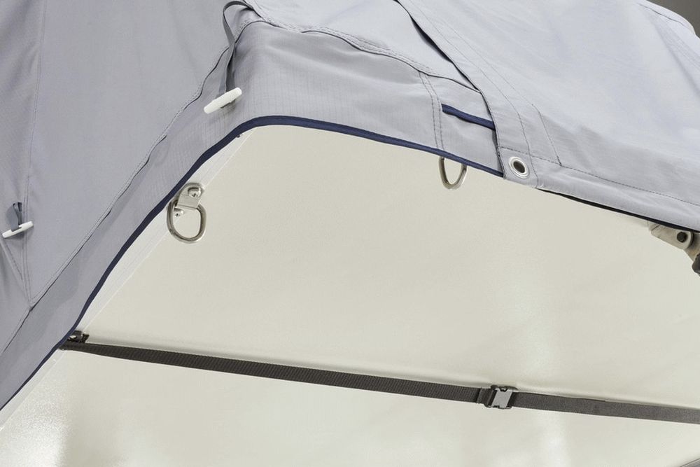 Thule Kukenam 3 Roof Top Tent Haze Grey Straps