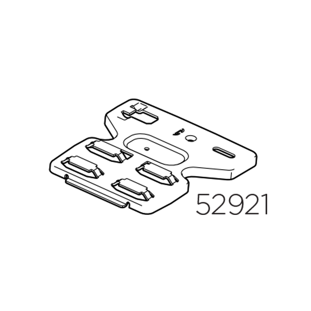 THULE TopRide 568 Rear Mounting Plate (52921)