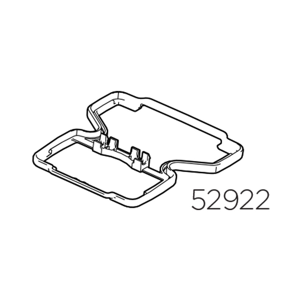 THULE TopRide 568 Rear Mounting Plate Gasket (52922)
