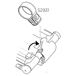 THULE UpRide 599 Ratchet Loop Ring (52931)