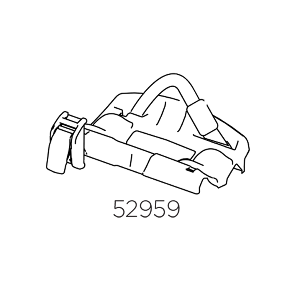 THULE UpRide 599 Rear Wheel Holder Assembly (52959)