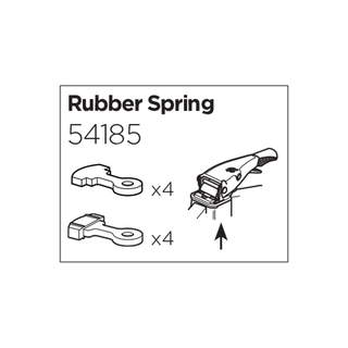 THULE VeloSpace XT 938 Rubber Spring Kit (54185)