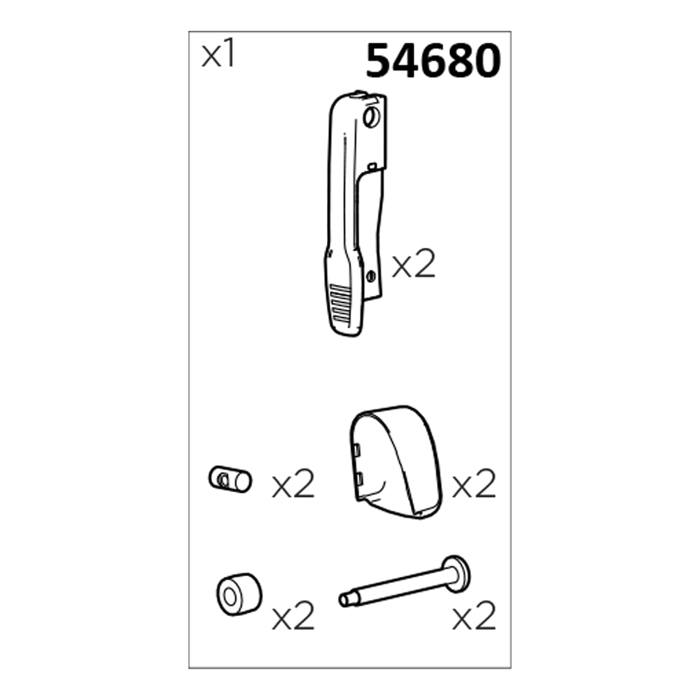 THULE VeloSpace XT 939 Bike frame kit (54680)