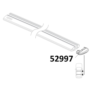 THULE WingBar Evo End Cap Right Side (52997)